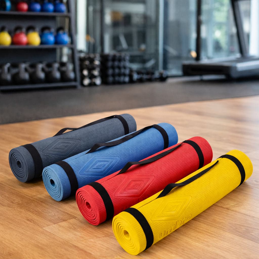Tappetino Yoga Antiscivolo Umbro 173x61 cm con Tracolla Palestra Fitness Pilates in Tappetini Danyx - Casoria, commercioVirtuoso.it