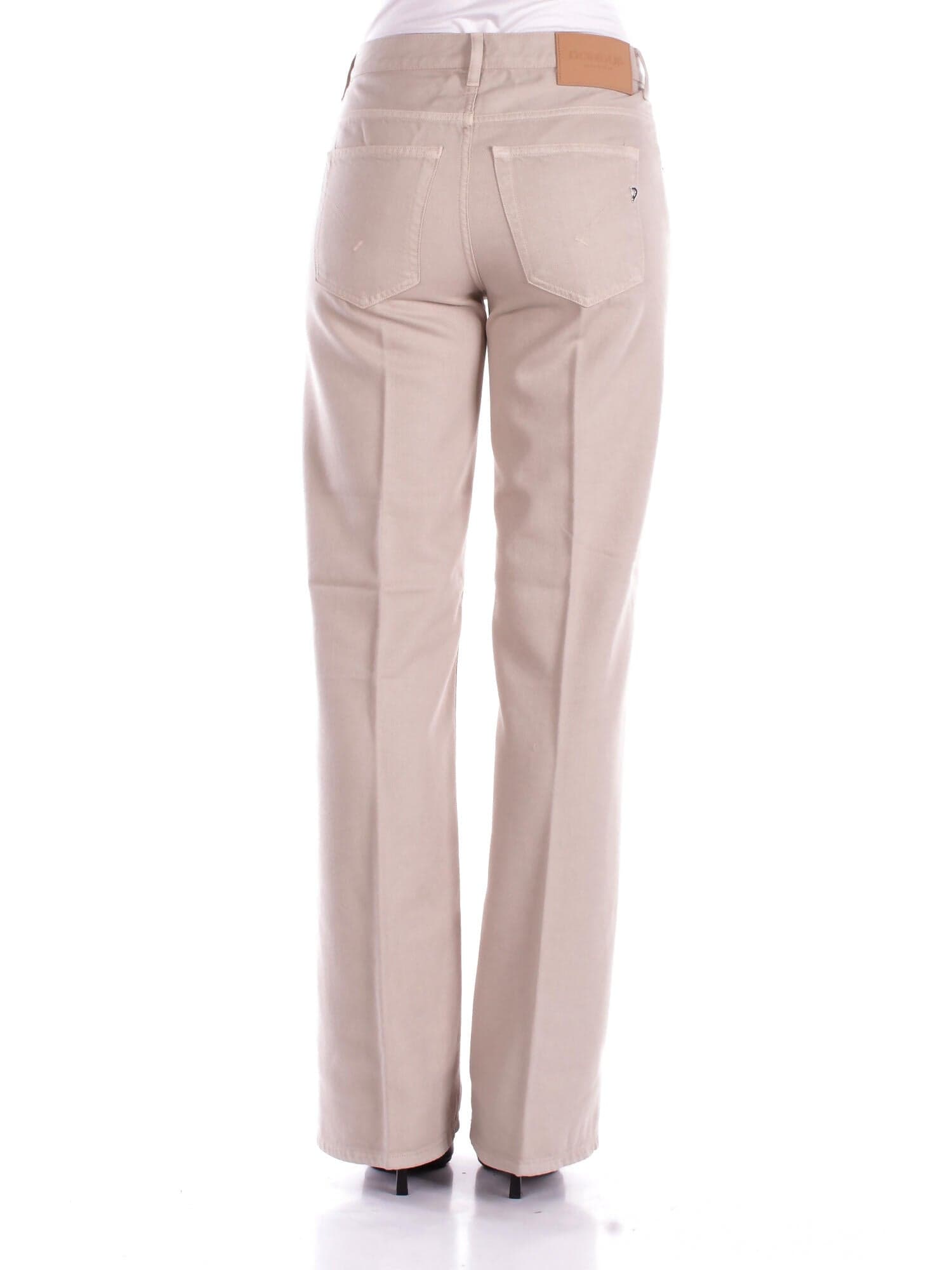 Dondup Pantaloni Mastice da donna in Abbigliamento tecnico e protettivo Drestige - Casamassima, commercioVirtuoso.it
