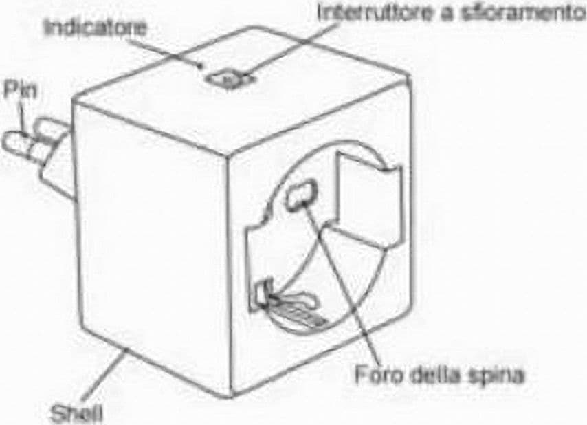 PRESA INTELLIGENTE WIFI SPINA WIRELESS MONITORAGGIO ENERGETICO SMART PLUG ZY-OYD-Y in Spine intelligenti e telecomandate Trade Shop italia - Napoli, commercioVirtuoso.it