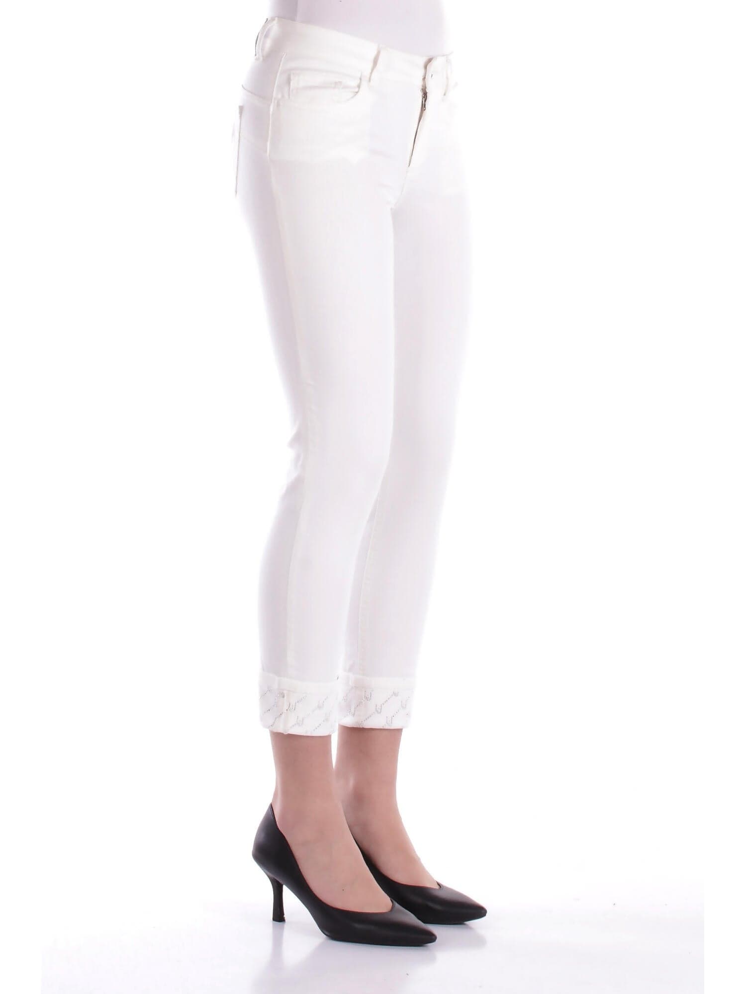 Liu Jo Jeans Bianco lana da donna in Pantaloni Drestige - Casamassima, commercioVirtuoso.it
