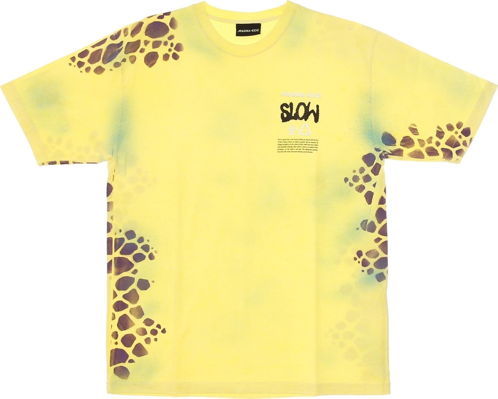 MAUNA-KEA Maglietta Uomo Turtle Tee Yellow