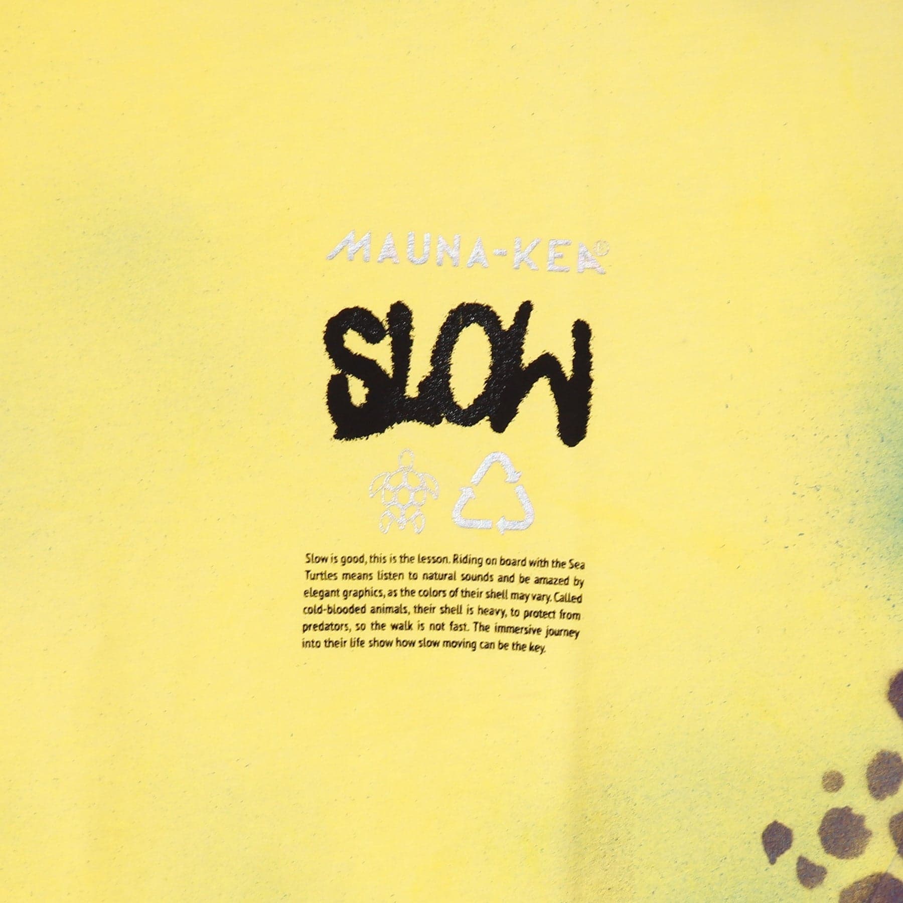 MAUNA-KEA Maglietta Uomo Turtle Tee Yellow da uomo in T-shirt Drestige - Casamassima, commercioVirtuoso.it