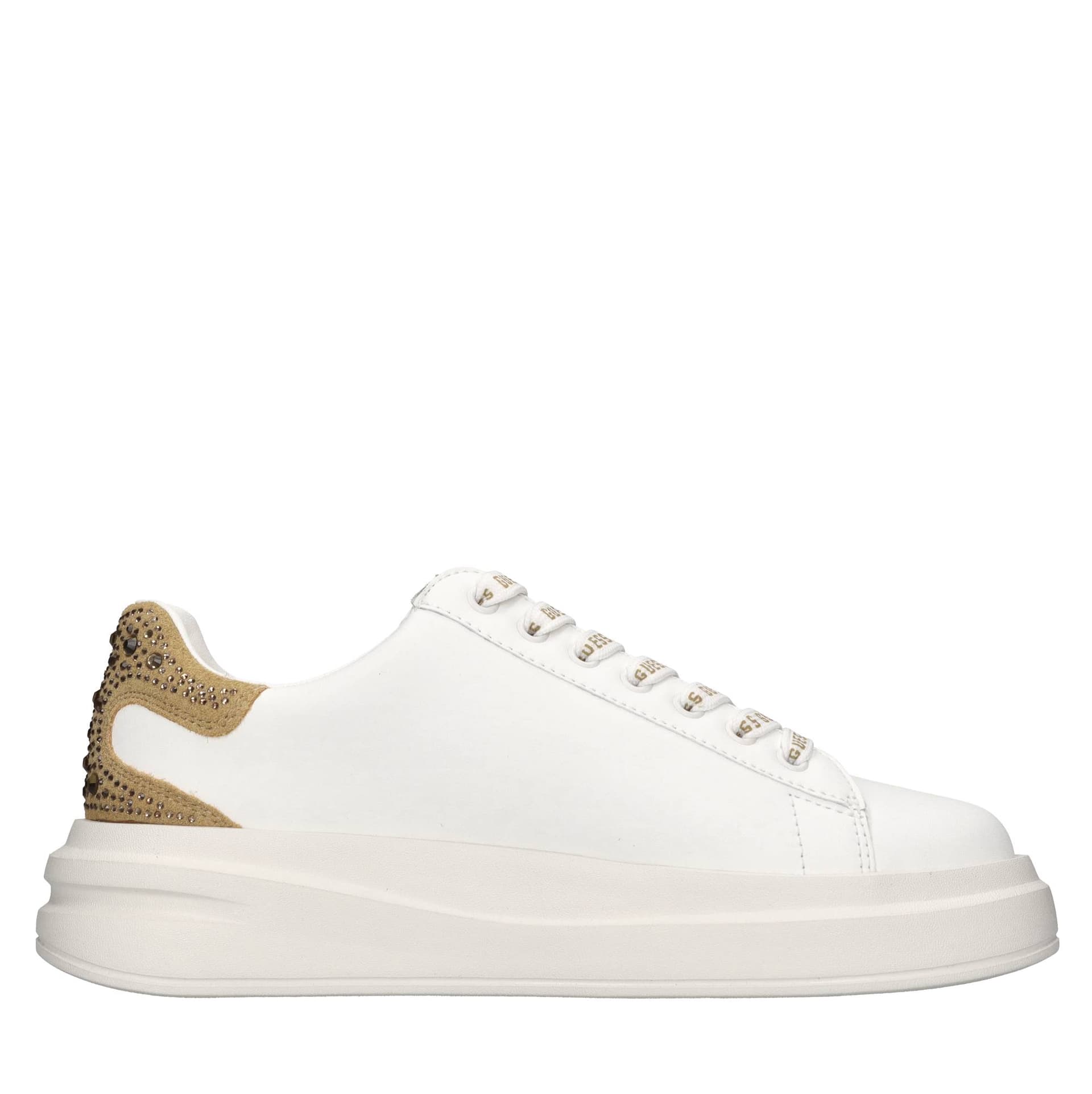 Guess Sneakers Bianco da donna in Sneaker casual Drestige - Casamassima, commercioVirtuoso.it