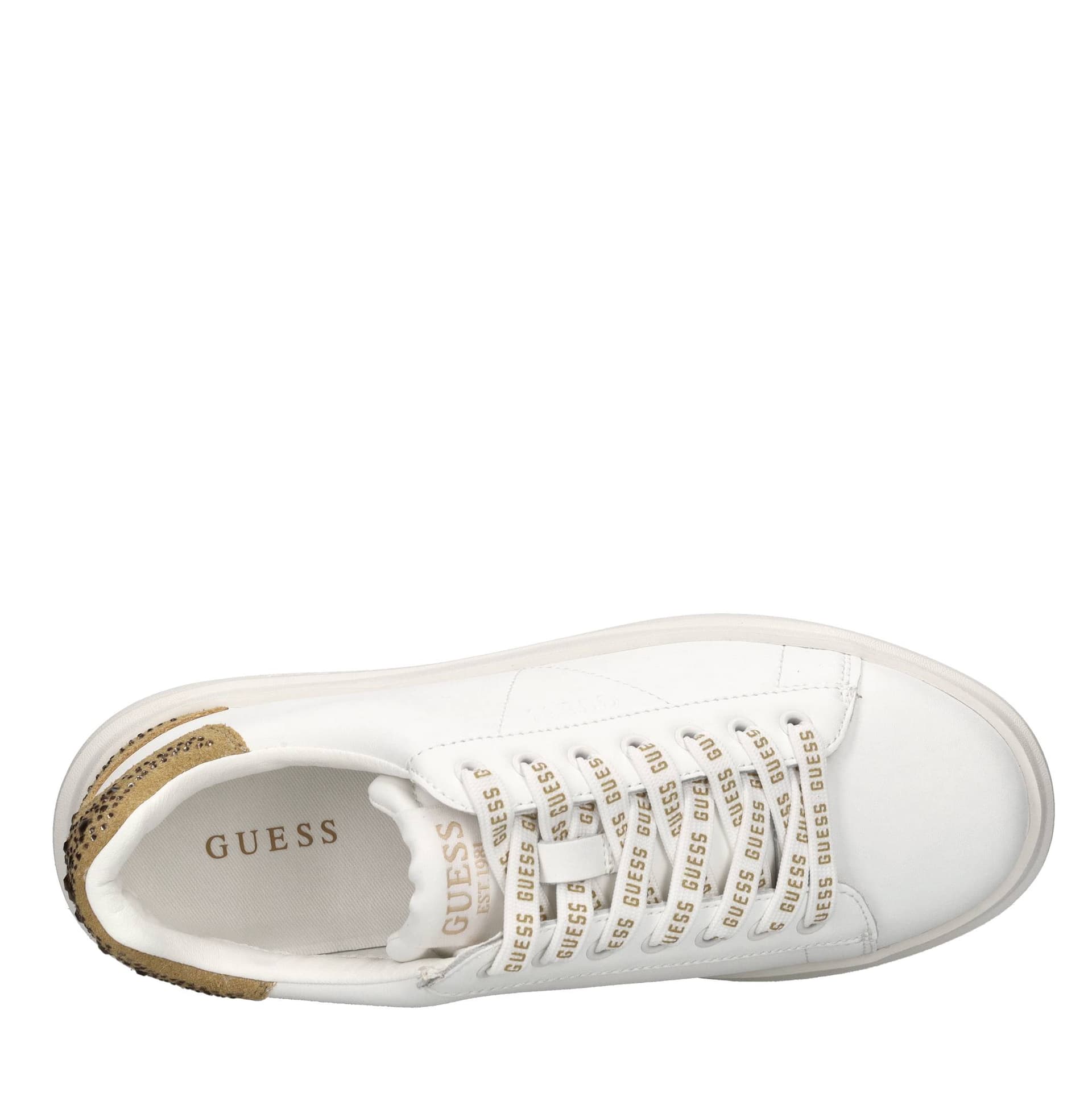 Guess Sneakers Bianco da donna in Sneaker casual Drestige - Casamassima, commercioVirtuoso.it
