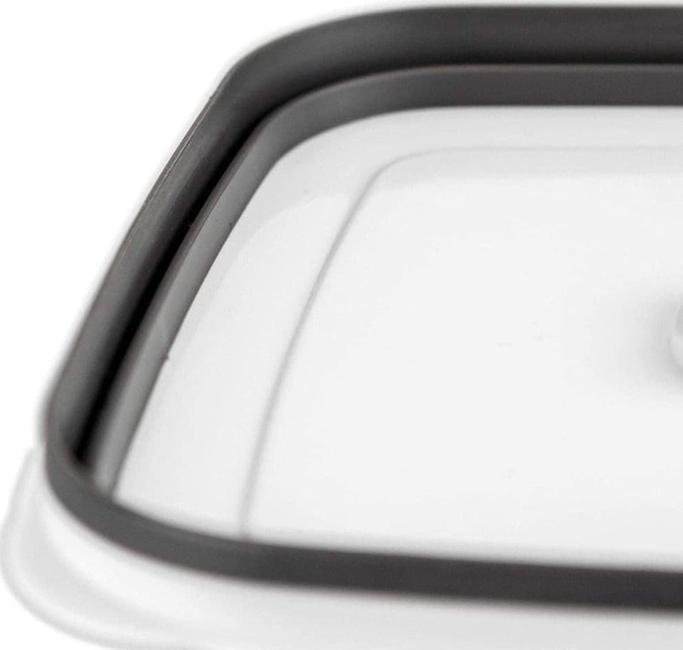 5 CONTENITORI ALIMENTI IN PLASTICA CON COPERCHIO VENTILATO MICROONDE IMPILABILE in Set di contenitori per alimenti Trade Shop italia - Napoli, commercioVirtuoso.it