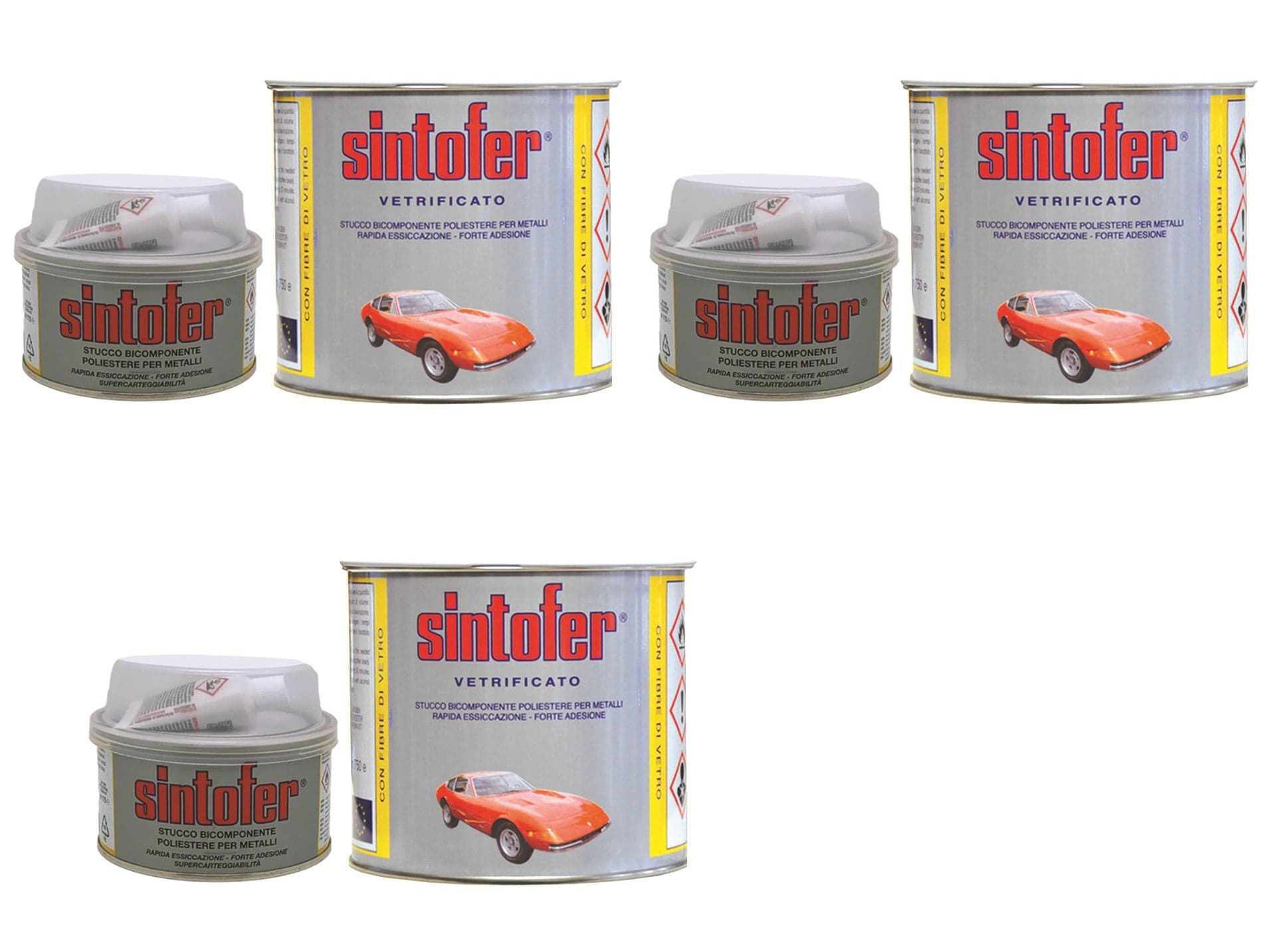 SINTOFER STUCCO PER METALLO VETRIFICATO ml.175 ambrato "tipo vetrificato" pz 3 in prodotto EuroStore07 - Alatri, commercioVirtuoso.it