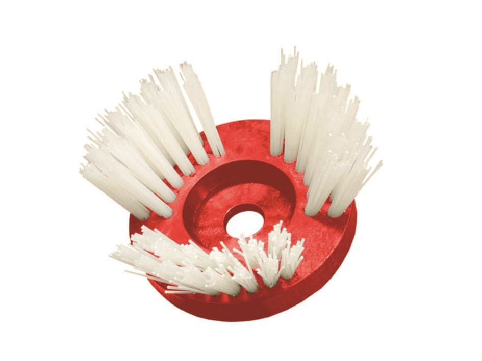 TESTINA A SPAZZOLE CONICHE PER DECESPUGLIATORE IN NYLON - testina ø mm.170 - in prodotto EuroStore07 - Alatri, commercioVirtuoso.it