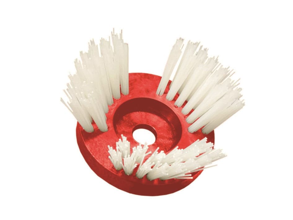 TESTINA A SPAZZOLE CONICHE PER DECESPUGLIATORE IN NYLON - testina ø mm.170 - in prodotto EuroStore07 - Alatri, commercioVirtuoso.it