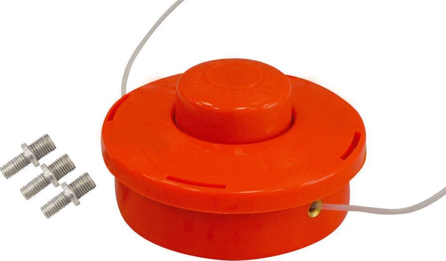 TESTINA PER DECESPUGLIATORE BATTI E VAI UNIVERSALE ATTACCO FEMMINA + 3 adattator in prodotto EuroStore07 - Alatri, commercioVirtuoso.it