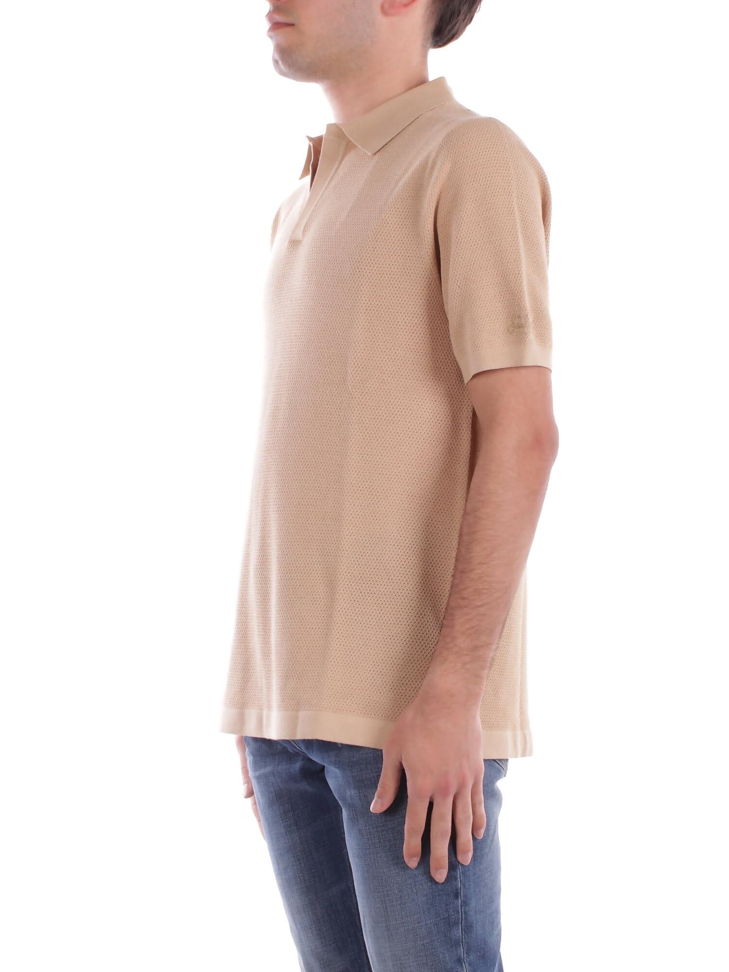 Saint Barth T-shirt e Polo Beige da uomo in Polo Drestige - Casamassima, commercioVirtuoso.it