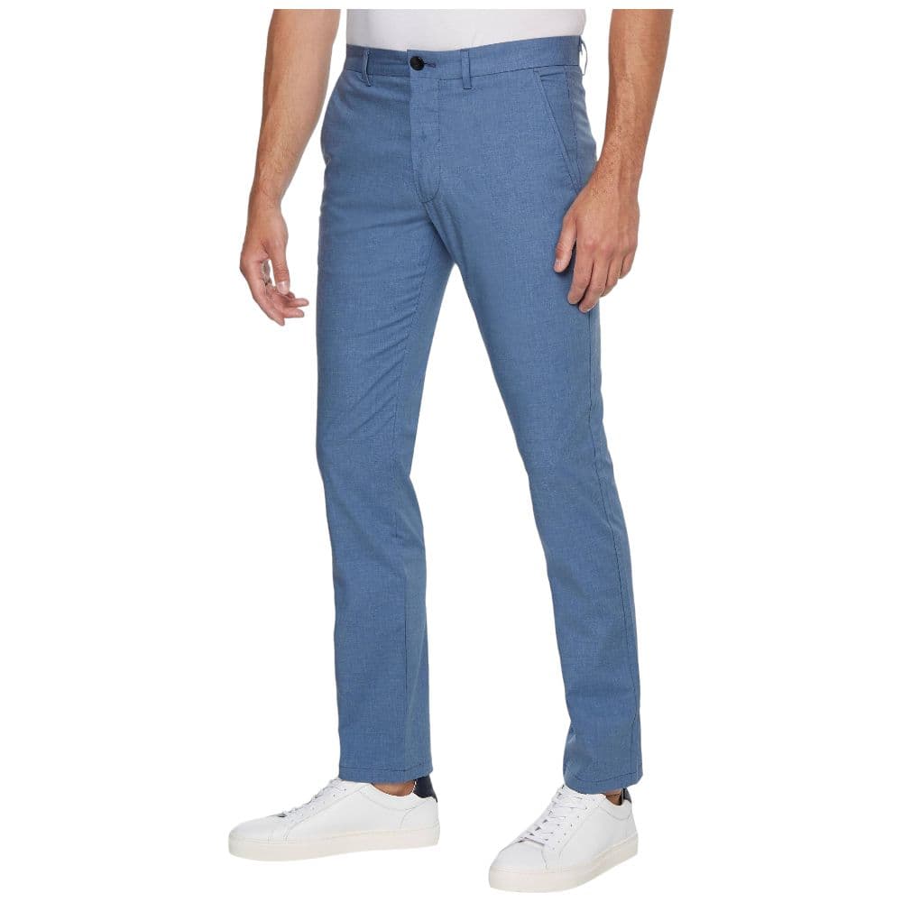 Tommy Hilfiger pantalone chinos blu indaco MW0MW23487