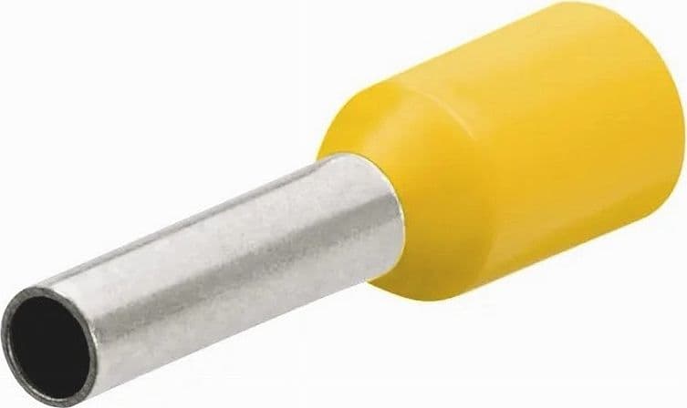 CONFEZIONE 100PZ TUBETTO CAPICORDA ISOLATO PER CAVI 1.5MM² TERMINALE DA 8MM E1508 in Capicorda Trade Shop italia - Napoli, commercioVirtuoso.it