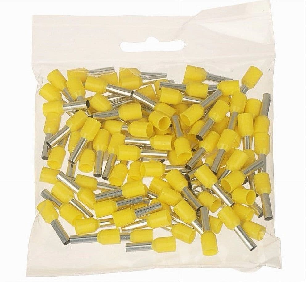 CONFEZIONE 100PZ TUBETTO CAPICORDA ISOLATO PER CAVI 1.5MM² TERMINALE DA 8MM E1508 in Capicorda Trade Shop italia - Napoli, commercioVirtuoso.it
