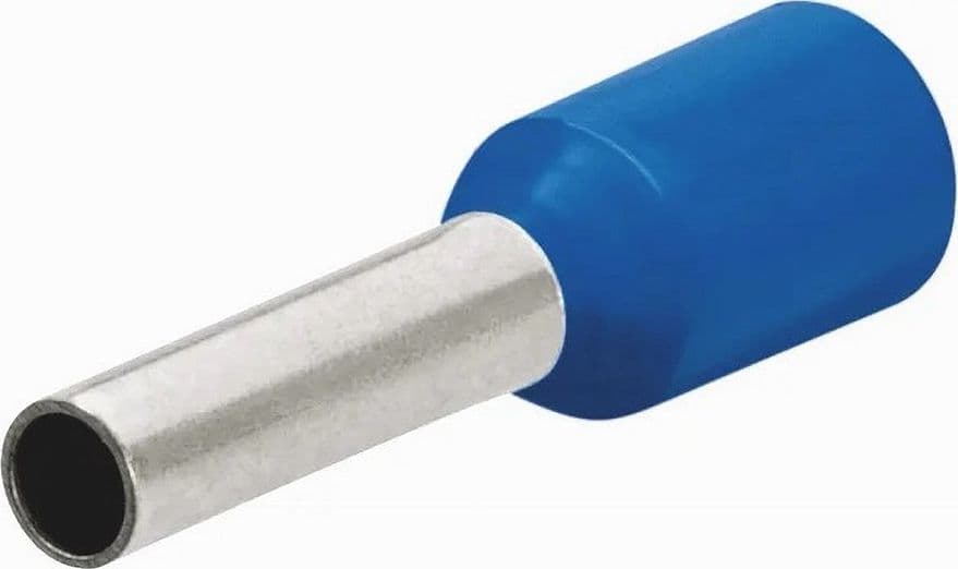 CONFEZIONE 100PZ TUBETTO CAPICORDA ISOLATO PER CAVI DA 2.5MM² TERMINALE 8MM E2508 in Capicorda Trade Shop italia - Napoli, commercioVirtuoso.it
