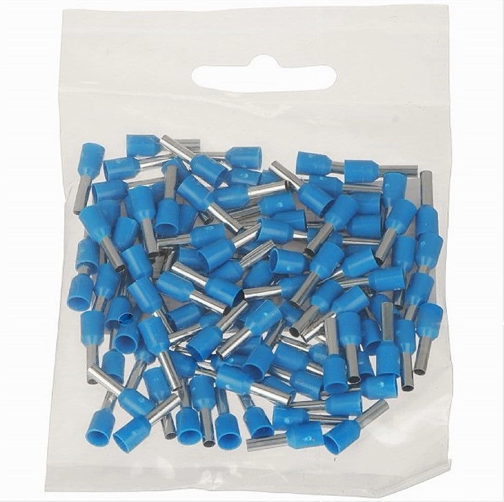 CONFEZIONE 100PZ TUBETTO CAPICORDA ISOLATO PER CAVI DA 2.5MM² TERMINALE 8MM E2508 in Capicorda Trade Shop italia - Napoli, commercioVirtuoso.it
