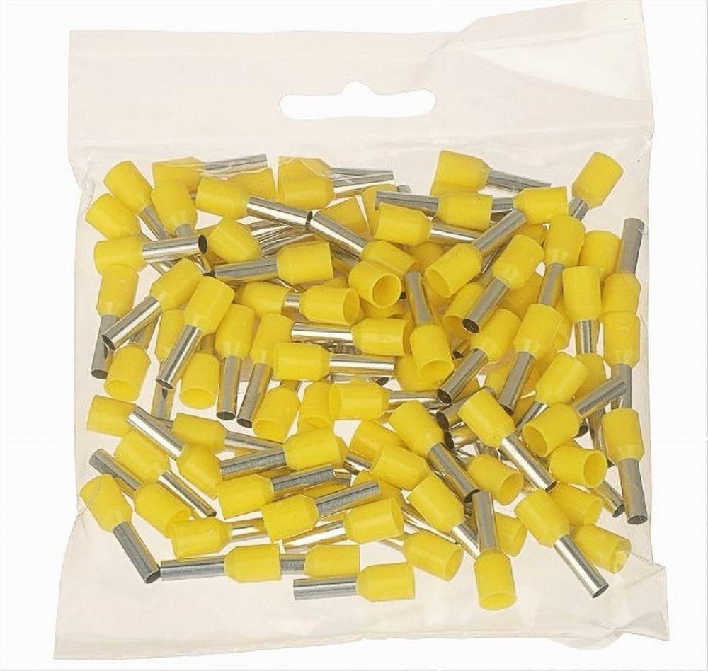 CONFEZIONE 100 PZ TUBETTO CAPICORDA ISOLATO PER CAVI 6 MM² TERMINALE 12 MM E6012 in Capicorda Trade Shop italia - Napoli, commercioVirtuoso.it