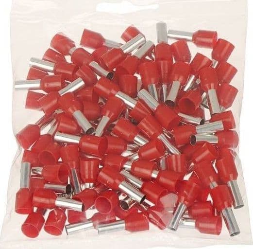 CONFEZIONE 100 PZ TUBETTO CAPICORDA ISOLATO PER CAVI 6 MM² TERMINALE 12 MM E6012 in Capicorda Trade Shop italia - Napoli, commercioVirtuoso.it