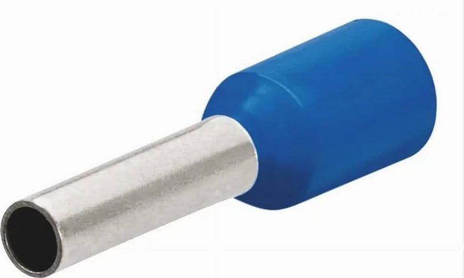 CONFEZIONE 100 PZ TUBETTO CAPICORDA ISOLATO PER CAVI 6 MM² TERMINALE 12 MM E6012 in Capicorda Trade Shop italia - Napoli, commercioVirtuoso.it
