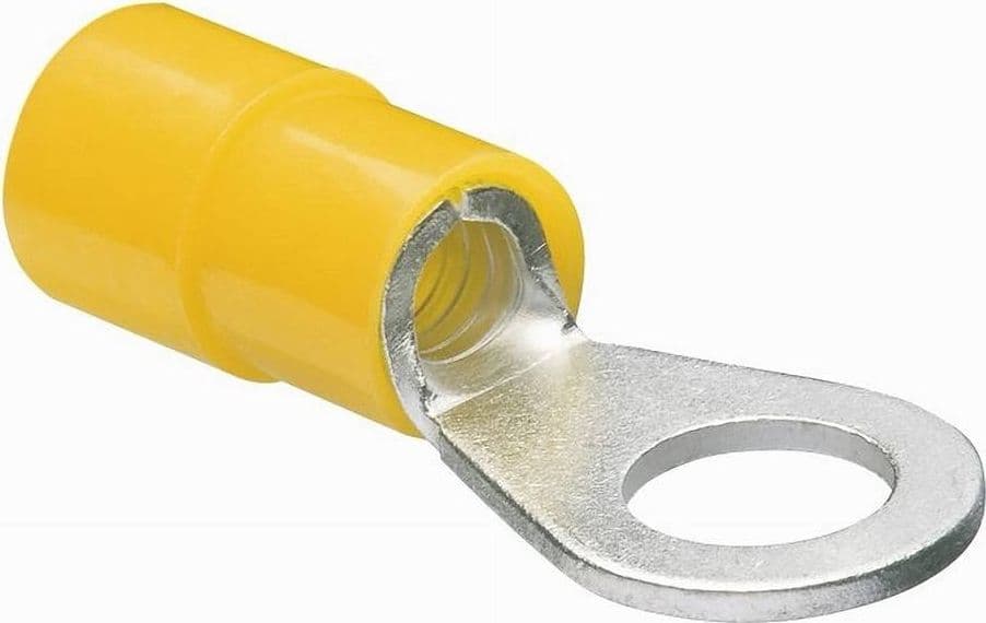 SET 100 PZ CAPICORDA TERMINALE AD OCCHIELLO ISOLATO PER CAVI 1.5-2.5MM² M4 RV2-4 in Capicorda Trade Shop italia - Napoli, commercioVirtuoso.it