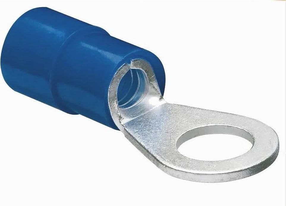 SET 100 PZ CAPICORDA TERMINALE AD OCCHIELLO ISOLATO PER CAVI 1.5-2.5MM² M4 RV2-4 in Capicorda Trade Shop italia - Napoli, commercioVirtuoso.it