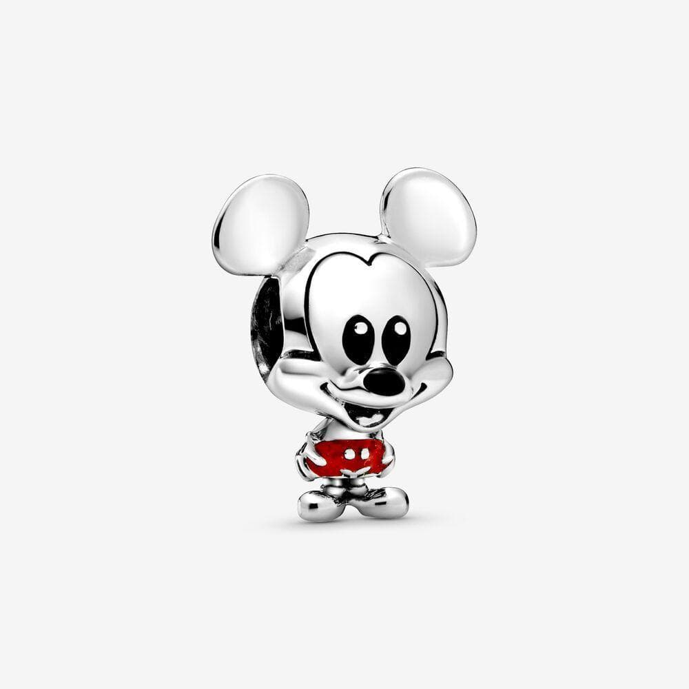 Pandora charm Disney, Mickey Mouse con pantaloni rossi in Bead Charm Alba Gioielli - Casoria, commercioVirtuoso.it