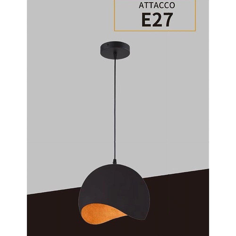 LAMPADARIO A SOSPENSIONE IN METALLO PENDENTE FORMA DI GUSCIO D’UOVO LUCE E27 B93 in Lampade a sospensione Trade Shop italia - Napoli, commercioVirtuoso.it