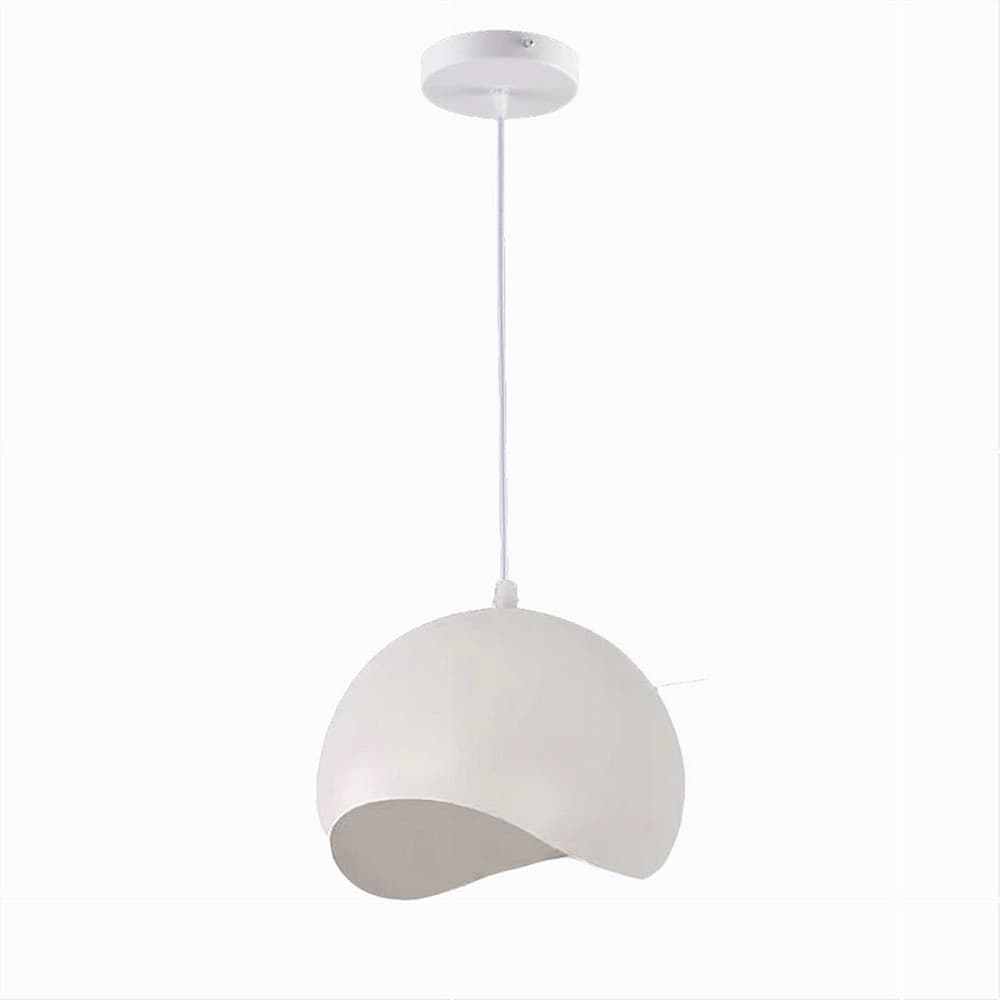 LAMPADARIO A SOSPENSIONE IN METALLO PENDENTE FORMA DI GUSCIO D’UOVO LUCE E27 B93 in Lampade a sospensione Trade Shop italia - Napoli, commercioVirtuoso.it