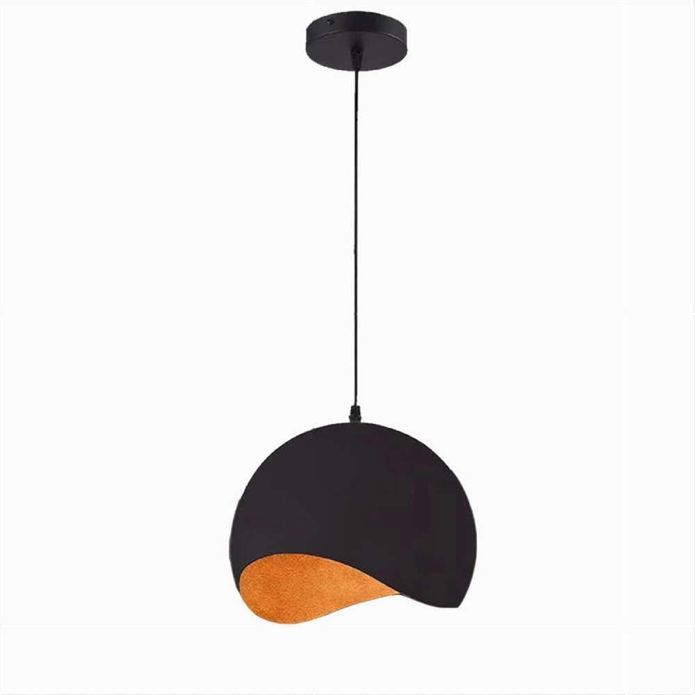 LAMPADARIO A SOSPENSIONE IN METALLO PENDENTE FORMA DI GUSCIO D’UOVO LUCE E27 B93 in Lampade a sospensione Trade Shop italia - Napoli, commercioVirtuoso.it