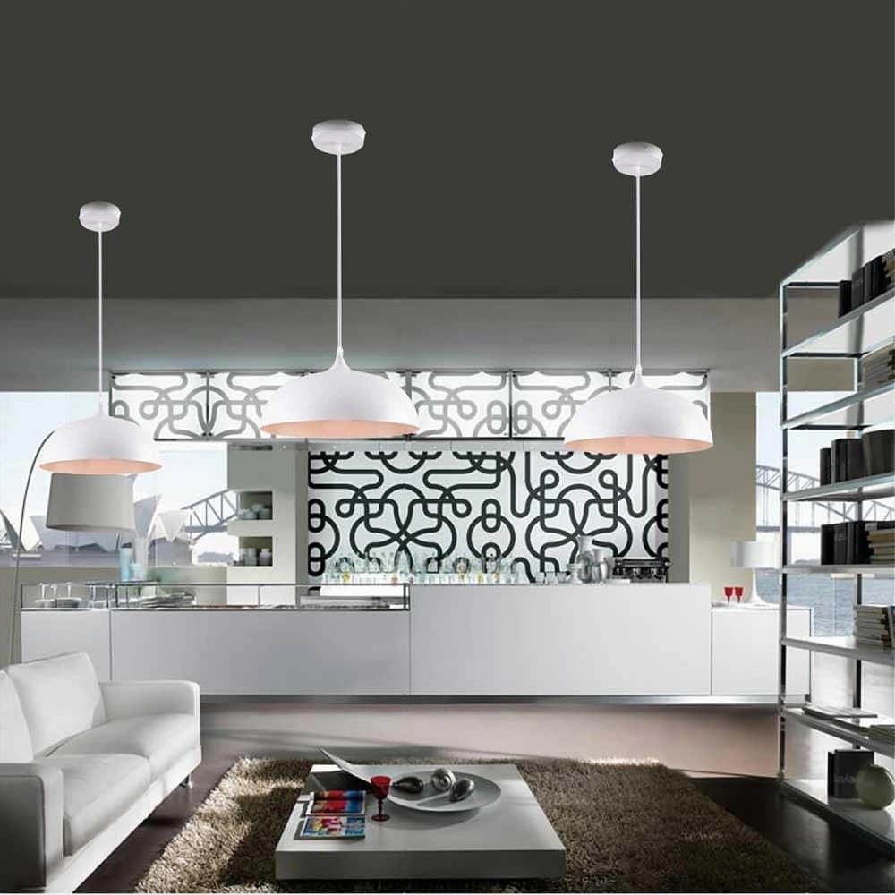 LAMPADARIO A SOSPENSIONE SOFFITTO E27 FERRO PARALUME MODERNO ELEGANTE CUPOLA B90 in Lampade a sospensione Trade Shop italia - Napoli, commercioVirtuoso.it