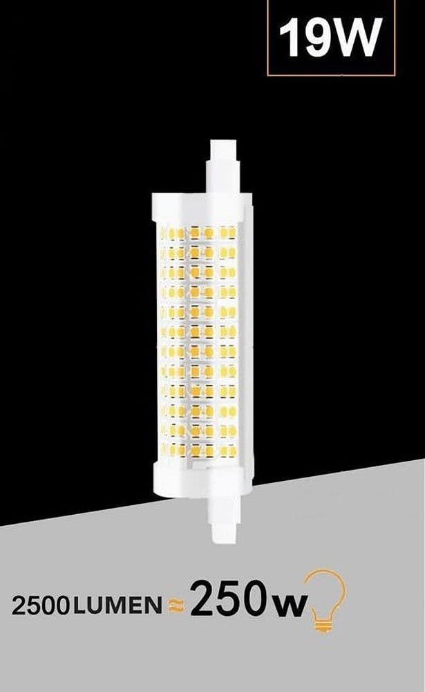 LAMPADINA LED ATTACCO R7S 19 WATT 2500 LM LUCE CALDA NATURALE FREDDA R7S-19W-001 in Lampadine a LED Trade Shop italia - Napoli, commercioVirtuoso.it