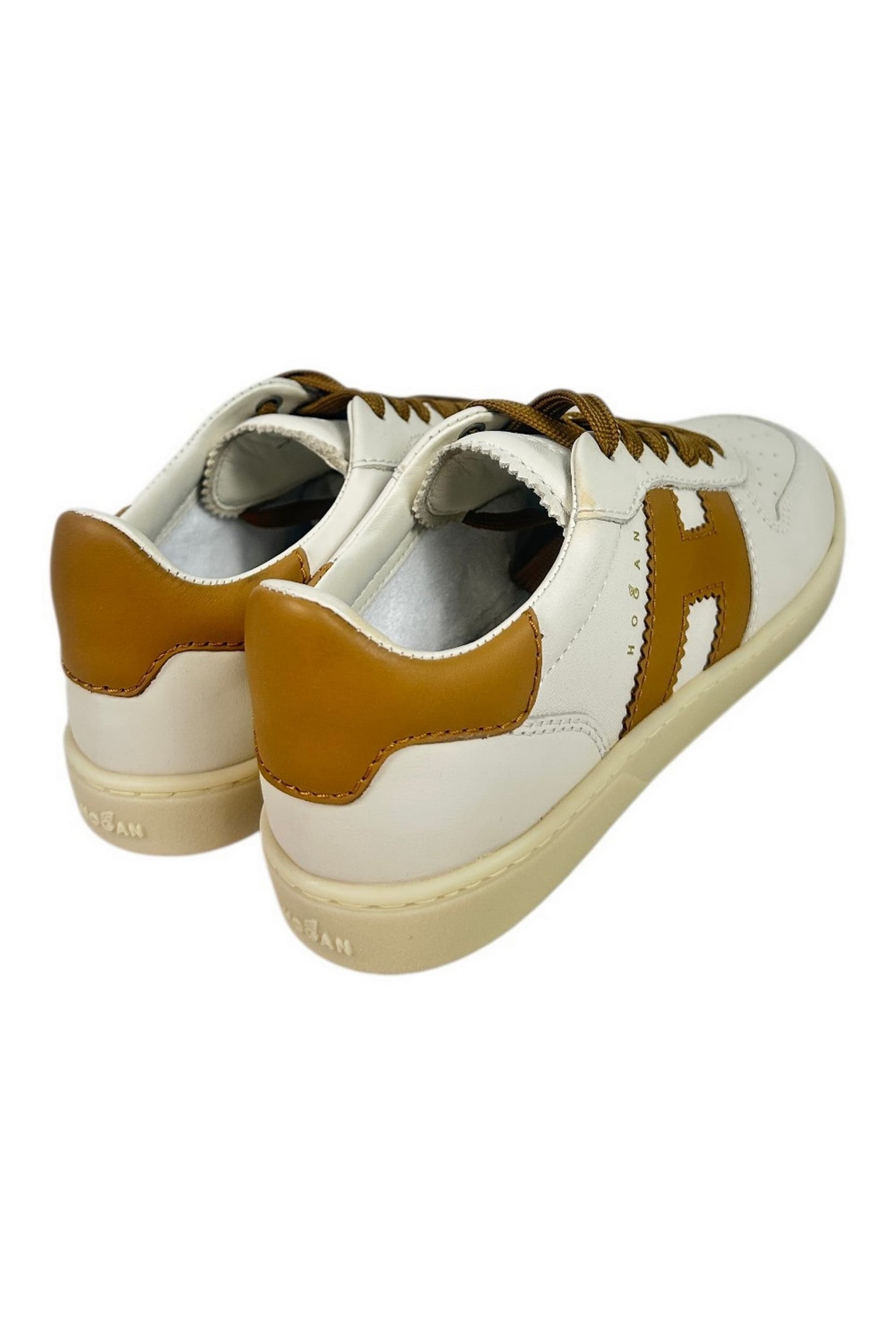 Hogan Sneakers Avorio/cuoio da donna in Sneaker casual Drestige - Casamassima, commercioVirtuoso.it