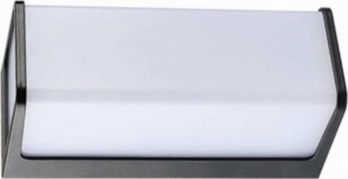 APPLIQUE LED DA ESTERNO GIARDINO MODERNO LAMPADA DA MURO NERA 10 WATT IP65 643-N in Lampade da parete Trade Shop italia - Napoli, commercioVirtuoso.it