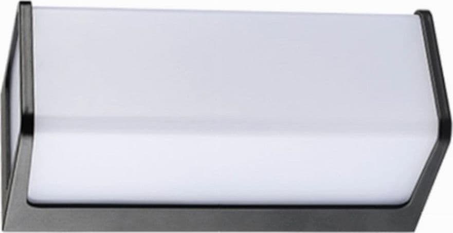 APPLIQUE LED DA ESTERNO GIARDINO MODERNO LAMPADA DA MURO NERA 10 WATT IP65 643-N in Lampade da parete Trade Shop italia - Napoli, commercioVirtuoso.it