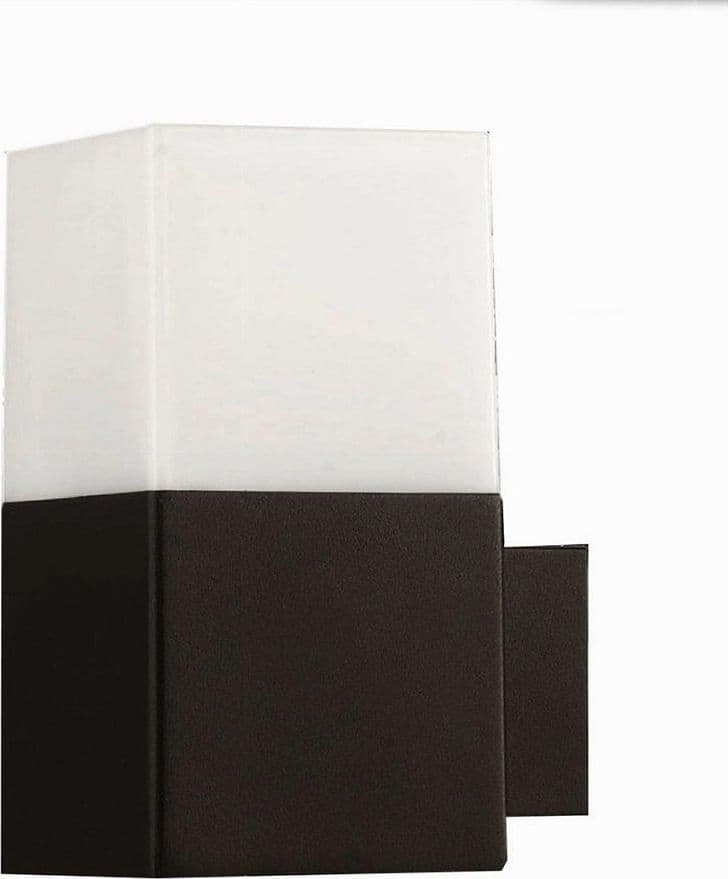 APPLIQUE A MURO PER ESTERNO LAMPADA DA PARETE IN ALLUMINIO ATTACCO E27 IP44 B160 in Lampade da parete Trade Shop italia - Napoli, commercioVirtuoso.it