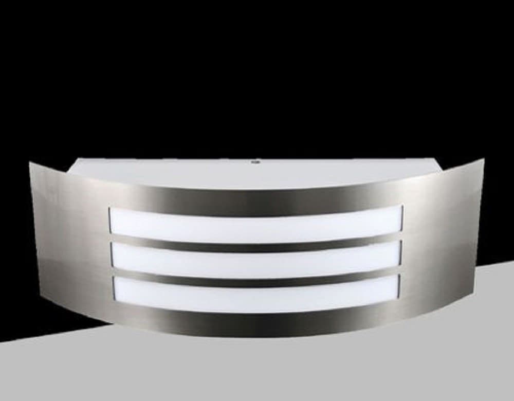 APPLIQUE LED ESTERNO LAMPADA E27 LUCE MODERNA PARETE MURO GIARDINO CORTILE S101-A in Lampade da parete Trade Shop italia - Napoli, commercioVirtuoso.it