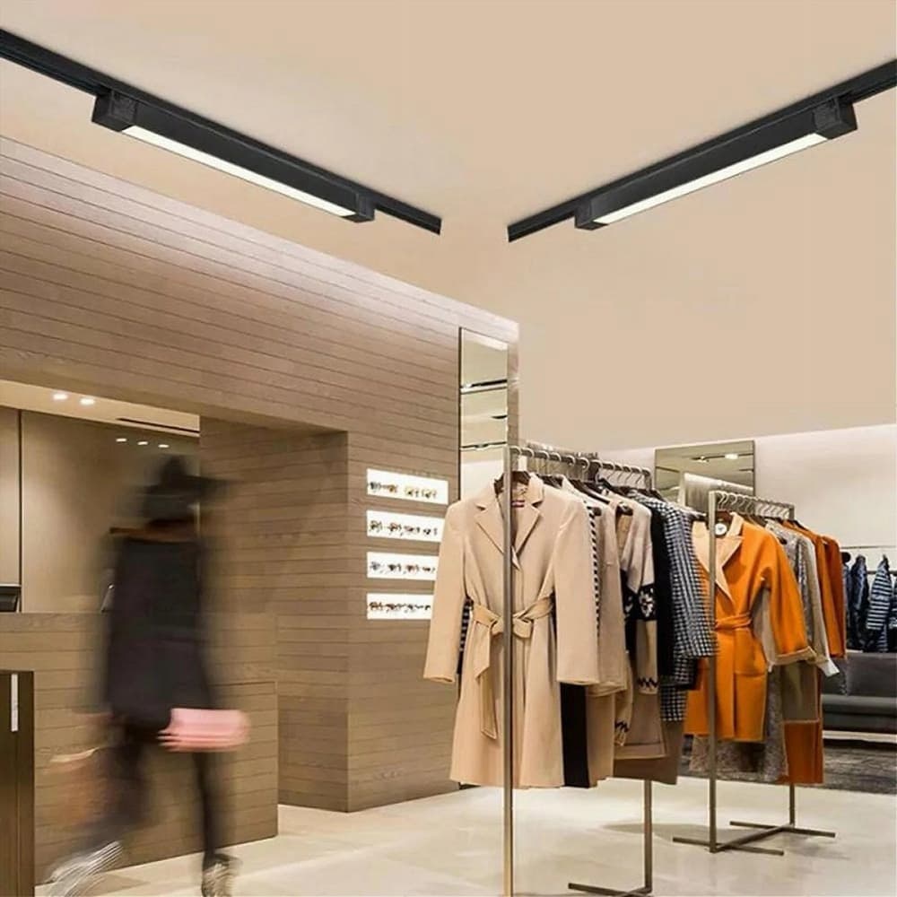 FARETTO LED LINEARE PER BINARIO TRACK MONOFASE 20 WATT ORIENTABILE CCT PST-57-3C in Faretti da soffitto Trade Shop italia - Napoli, commercioVirtuoso.it