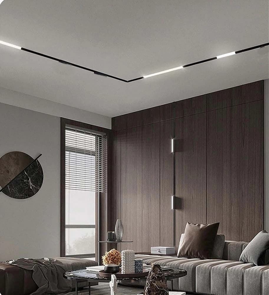 FARETTO LED LINEARE PER BINARIO TRACK MONOFASE 20 WATT ORIENTABILE CCT PST-57-3C in Faretti da soffitto Trade Shop italia - Napoli, commercioVirtuoso.it