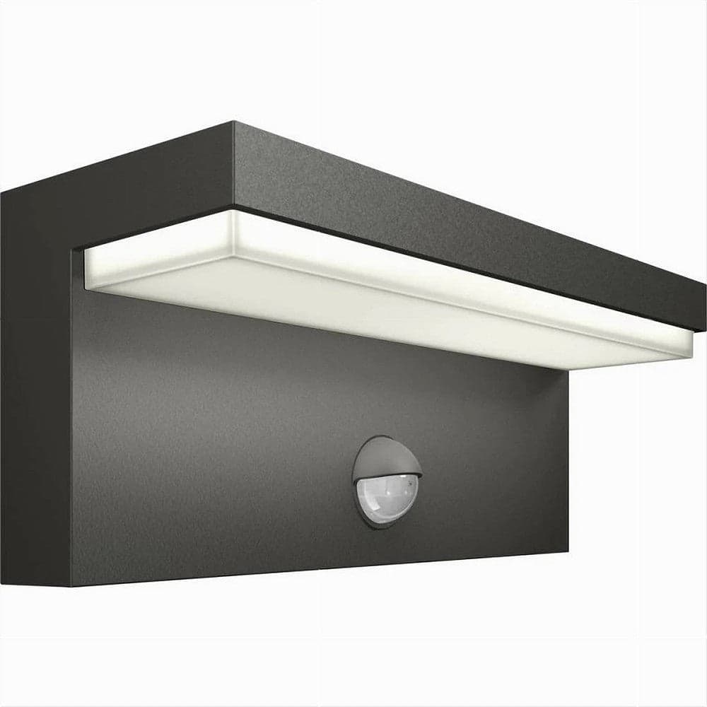 APPLIQUE ESTERNO 10W CON SENSORE PIR DI MOVIMENTO DA PARETE GIARDINO IP54 BS82-N