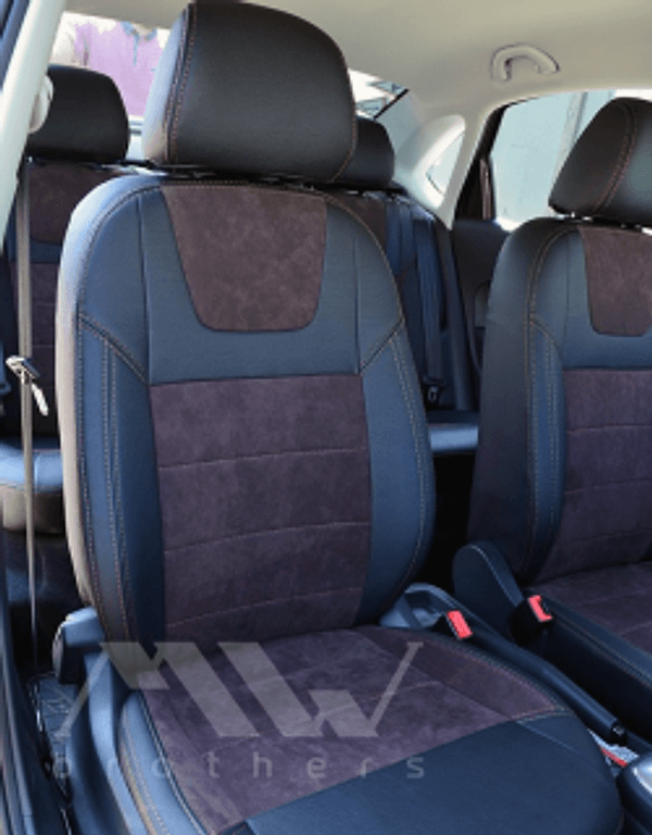 Coprisedili su misura per Volkswagen Polo 5 (2009-2017), Leather style in Set per interni Autooggetti.it - Roma, commercioVirtuoso.it