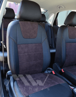 Coprisedili su misura per Volkswagen Polo 5 (2009-2017), Leather style in Set per interni Autooggetti.it - Roma, commercioVirtuoso.it