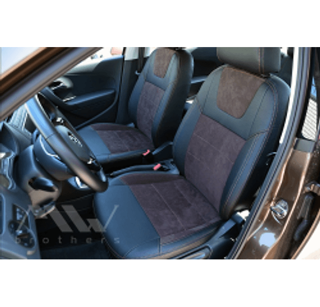 Coprisedili su misura per Volkswagen Polo 5 (2009-2017), Leather style in Set per interni Autooggetti.it - Roma, commercioVirtuoso.it