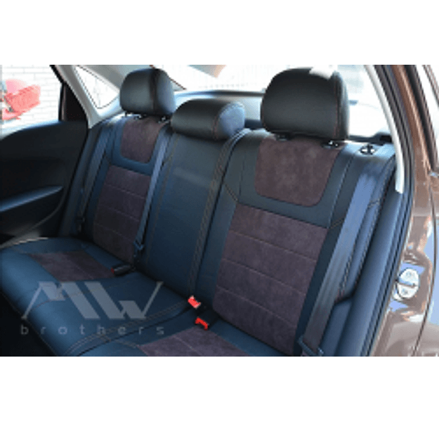 Coprisedili su misura per Volkswagen Polo 5 (2009-2017), Leather style in Set per interni Autooggetti.it - Roma, commercioVirtuoso.it