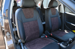 Coprisedili su misura per Volkswagen Polo 5 (2009-2017), Leather style in Set per interni Autooggetti.it - Roma, commercioVirtuoso.it