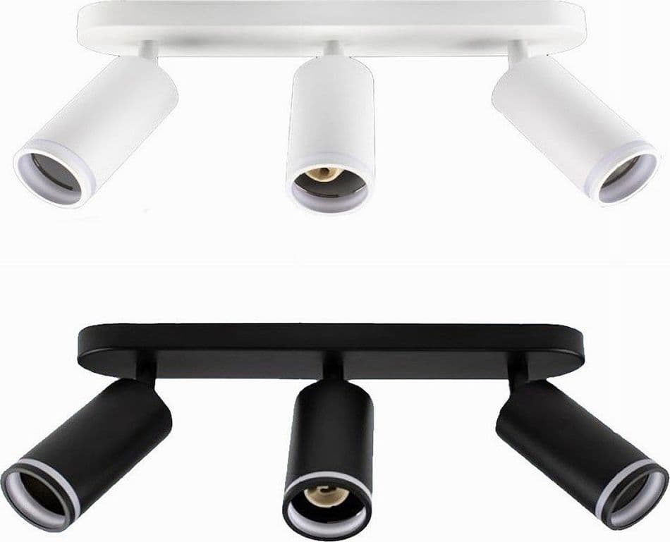 APPLIQUE PLAFONIERA ORIENTABILE DA SOFFITTO PARETE 3 DIFFUSORI LAMPADA GU10 TS-3 in Plafoniere Trade Shop italia - Napoli, commercioVirtuoso.it