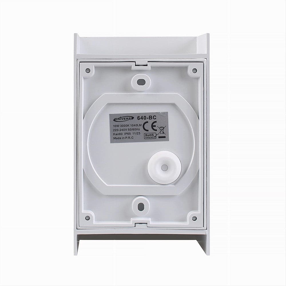 APPLIQUE LED ESTERNO RETTANGOLARE 10W DOPPIA EMISSIONE DI LUCE 3000K 4000K 640-B in Lampade da parete Trade Shop italia - Napoli, commercioVirtuoso.it