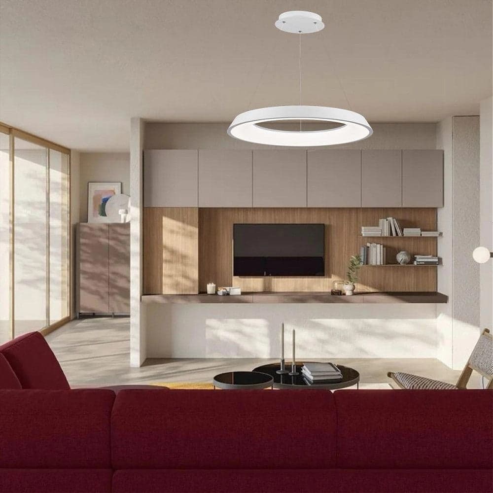 LAMPADARIO LED 43W TRE COLORAZIONI LUCE LAMPADA DA SOFFITTO ULTRA MODERNO A71-3C in Plafoniere Trade Shop italia - Napoli, commercioVirtuoso.it