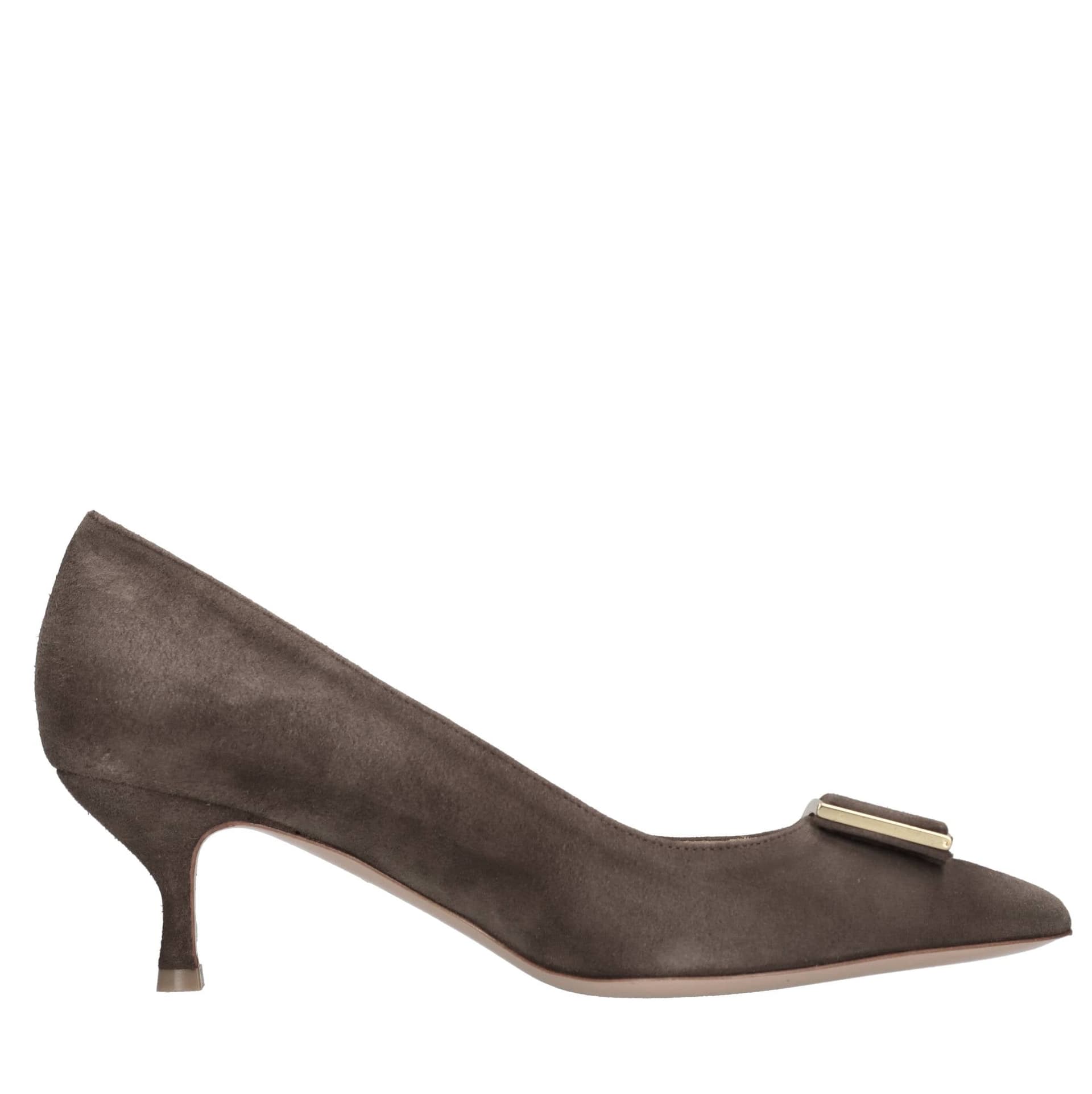 FRANCESCO SACCO Scarpe con Tacco Marrone da donna in Scarpe col tacco Drestige - Casamassima, commercioVirtuoso.it