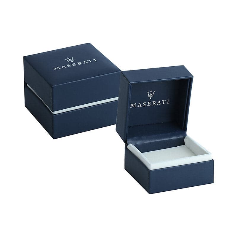 Gemelli MASERATI uomo tondi acciaio logo in Gemelli per polsini camicia Web Time Orologi - Milano, commercioVirtuoso.it