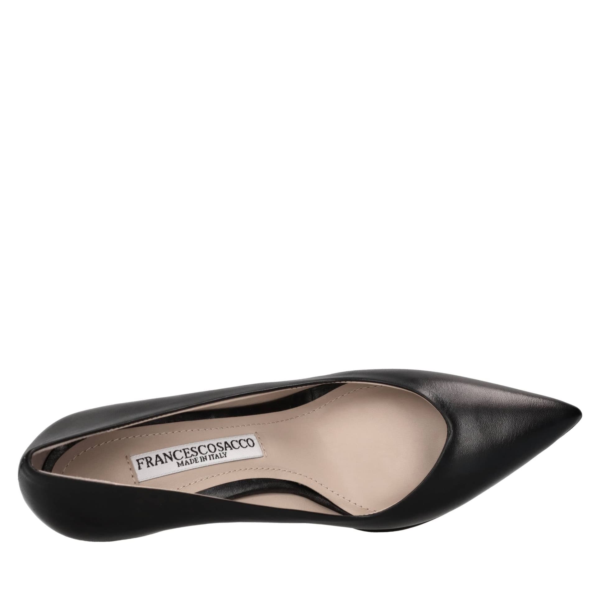 FRANCESCO SACCO Scarpe con Tacco Nero da donna in Scarpe da ballo da donna Drestige - Casamassima, commercioVirtuoso.it