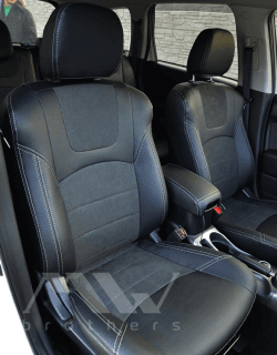 Set coprisedili Su misura per Mitsubishi Outlander XL (2006-2012), Leather Style in Set per interni Autooggetti.it - Roma, commercioVirtuoso.it